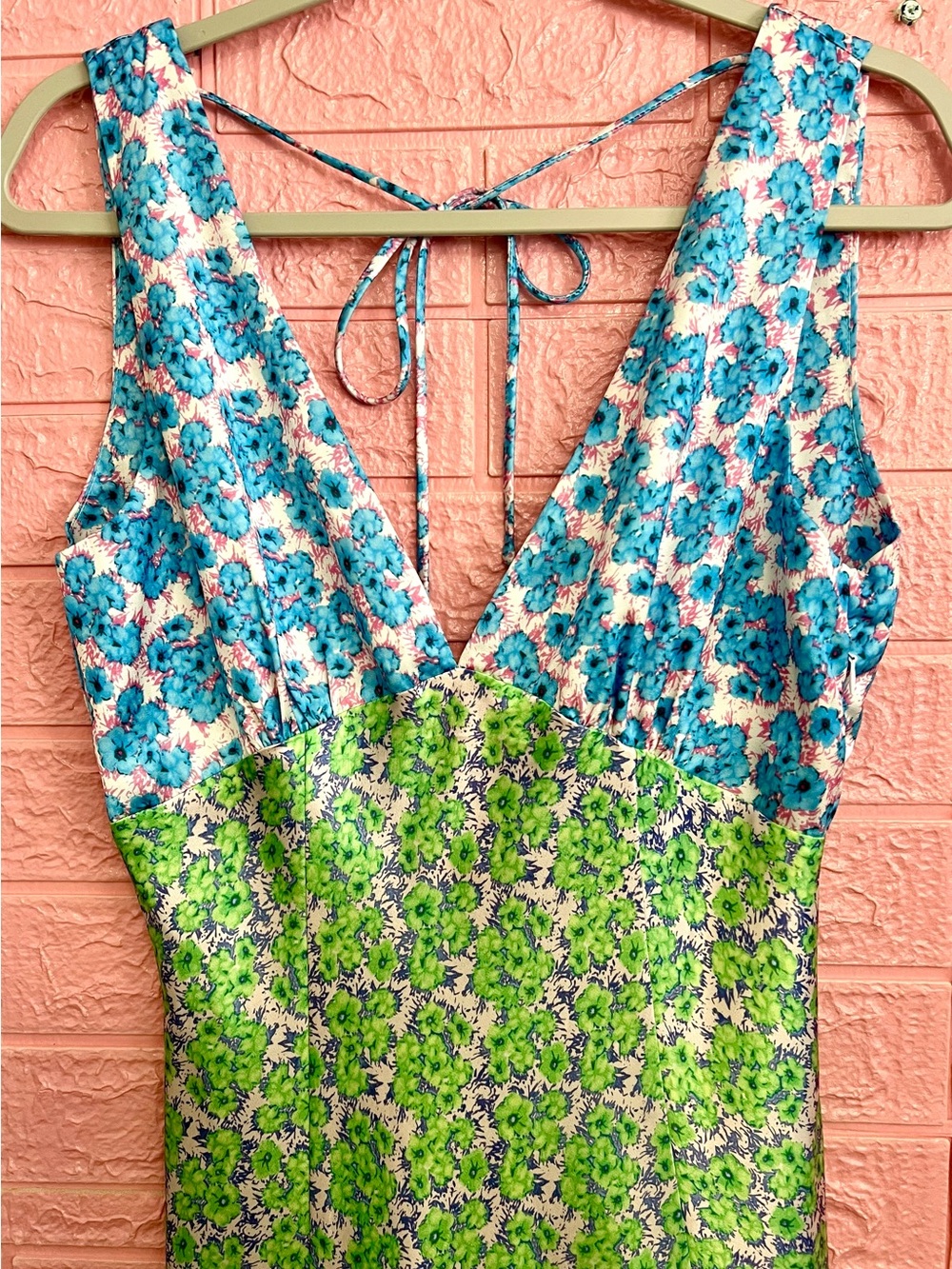 Verge Girl Floral V-Neck Slip Maxi Dress - Picture 11 of 16